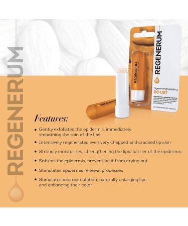 Regenerating Lip Peeling - Intense Moisturization & Nourishment for Chapped Lips | Silica Exfoliation & Lip Enhancement | 5g - Buy Online on GoSupps.com