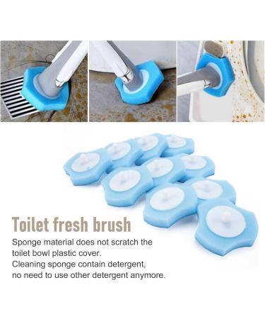 Knnuey Disposable Toilet Cleaning System Disposable Toilet Flushable Refill Pack Fresh Brush Flushable Refill Packs - 60 Refills - Buy Online on GoSupps.com