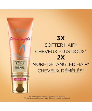 L'Oreal Paris Dream Lengths More Than Shampoo For Long Damaged Hair More Detangled Hair and Fortified Lengths 200ml 225 gram Treatment - Buy Online on GoSupps.com