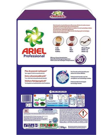 Ariel Professional 4084500911567 Washing Powder Color 1 x 7.2 kg Cardboard - Buy Online on GoSupps.com