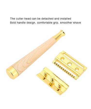 Double Edge Safety Razor - Easy Grip Manual Shaver for a Smooth Shave | Perfect for Home & Travel - Shop Internationally - Buy Online on GoSupps.com