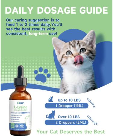 IRALUN Lysine for Cat - L-Lysine for Cats and Kittens Immune Support Respiratory and Eye Health - Allergy Relief Sneezing Runny Nose - Roast Chicken Flavor Drops - Buy Online on GoSupps.com