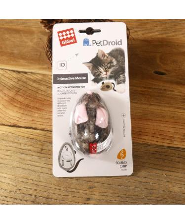 Vealind Automatic Movable Mouse Toy for Cats | Interactive Cat Toy with Lifelike Sound | Pink | Reduce Boredom & Engage Your Feline Friend - Buy Online on GoSupps.com