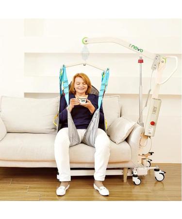 LUCEAE Hoyer Lift Sling Patient Lift Slings for Home Use U Shape Divided Leg Sling with Head Support for Safe and Easy Patient Transfer Patient Lift Sling Hoyer Sling - Buy Online on GoSupps.com