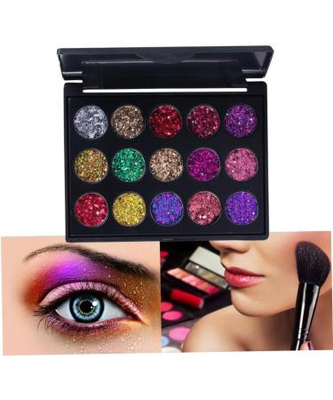 Beavorty 3pcs 15 Eyeshadow Eye Shadow Palettes Makeup Palette Sequins Diamond 1 count (Pack of 1) As Shownx3pcs - Buy Online on GoSupps.com
