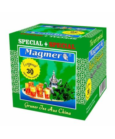 Th Vert Magmer Le Th Pr f r De Tous Les Jours 200g/Boite - Offres de 1 2 3 et 4 Boites - Livraison Gratuite France (1 boite) 1 unit (Lot de 1)