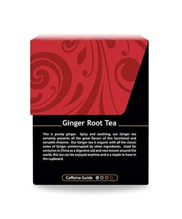 Buddha Teas Organic Ginger Root Tea - USDA Organic, OU Kosher, 18 Bleach-Free Bags - Buy Online on GoSupps.com