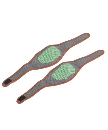2-Piece Neck Heating Pillows - Fast Heating Durable & Stylish - Relief for Neck Tension - Breathable Black & Green Dot Design - Buy Online on GoSupps.com