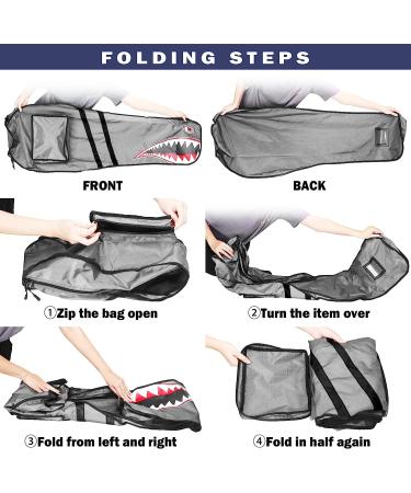 CRAFTSMAN GOLF Zipper Waterproof Shark Rain Cover for Golf Bag - Gray | Personalized Custom Order Available - Buy Online on GoSupps.com