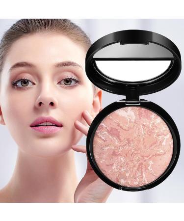 Powder Makeup Face Powder Waterproof Oil Control Powder Marble Powder Palette Pearlescent Buildable Powder Foundation Long-Lasting Face Powder Powder Foundation for Women Oil Control Powder - Buy Online on GoSupps.com