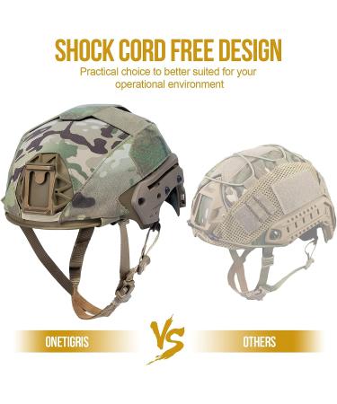 OneTigris Stretchable Helmet Cover for Team Wendy Exfil Ballistic Helmet - Camo Pattern - Buy Online on GoSupps.com