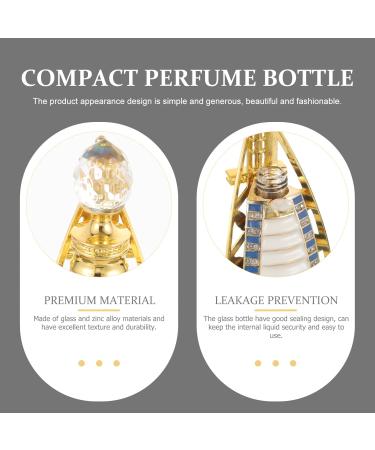 LALAFINA Travel Perfume Bottle | Refillable Mini Fragrance Holder | Portable Glass Perfume Container for Travel | Eco-Friendly Design - Buy Online on GoSupps.com
