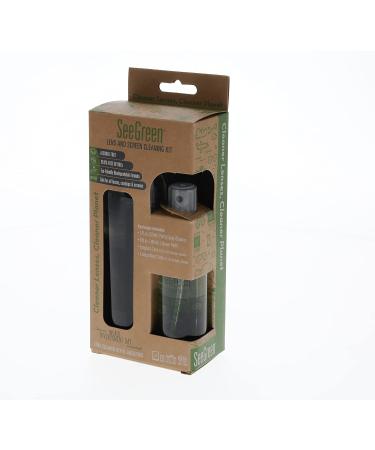 Premium Lens & Screen Cleaning Kit | Eyeglass Sunglass & Screen Cleaner | 2oz Spray 6oz Refill 2 Microfiber Cloths & Slipcase | Perfect for Home & Travel - Buy Online on GoSupps.com