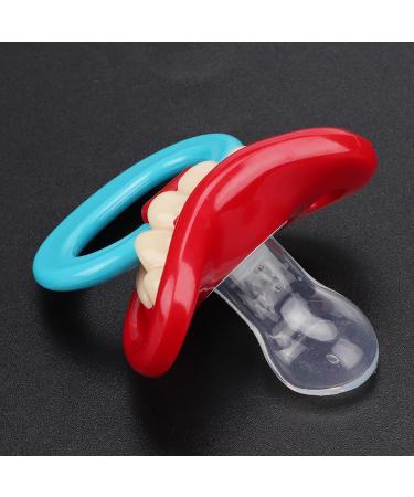 Cute Silicone Baby Pacifier Dummy - Funny & Safe Baby Soother with Pull Ring for International Shipping - Buy Online on GoSupps.com