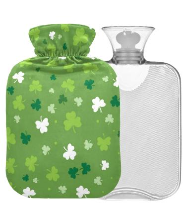 Naanle Clover ST hot water bottle with reference heat and cold therapy warm water bottle 1 l warm steadel for bed hand foot warmer pain relief 1L