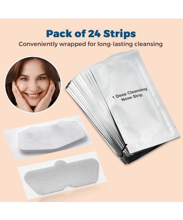 MEDca Nasal Pore Strips - Deep Cleansing 24 Pieces | Effective Blackhead Removal for Clear Skin - Buy Online on GoSupps.com