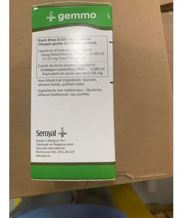 UNDA Gemmo Therapy - Crataegus Oxyacantha - Hawthorn Young Shoot Extract - 125 ml Liquid - Buy Online on GoSupps.com