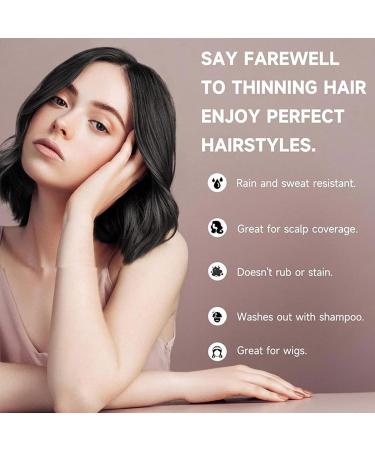 Hairline Powder for Women Root Touchup Powder Applicator Included - Long Lasting Hair Shading Tool Hair Concealer Gray Coverage for Fine and Thinning Hair - Buy Online on GoSupps.com