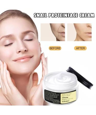 Korean Snail Mucin 93% Moisturizing Cream - Collagen Firming Gel for Dry/Sensitive Skin Anti-Wrinkle & Pore Shrinking Serum 3.52 oz - Shop Internationally - Buy Online on GoSupps.com