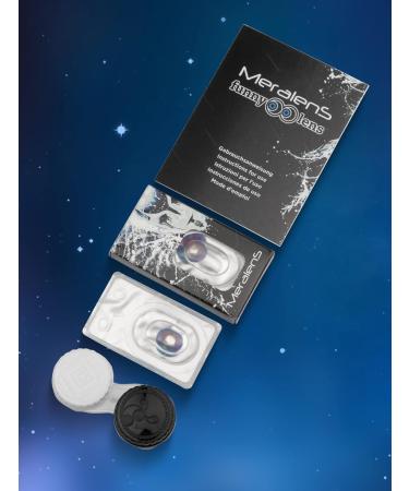 Buy Galaxy Universe Anime Colored Contact Lenses - Cosplay Halloween & Carnival | Highly Covering Free Lens Case Non-Prescription (1 Pair) - Buy Online on GoSupps.com