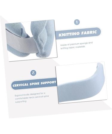 Adjustable Neck Brace Foam Cervical Collar for Pain Relief - 42-50cm Neck Circumference - Men, Women, Elderly - Buy Online on GoSupps.com