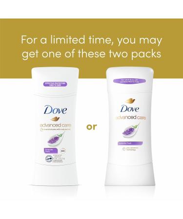 Dove Advanced Care Antiperspirant Deodorant Stick Lavender Fresh - 72 Hour Odor Control & All Day Sweat Protection for Soft Underarms (2.6 oz) - Skin Barrier Repair After Shaving - Buy Online on GoSupps.com