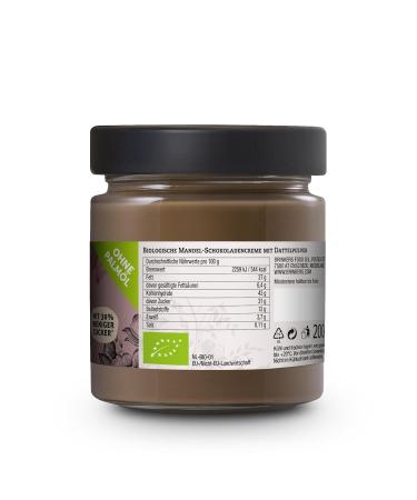 Brinkers La Vida Vegan Mandel & Schoko - 6 x 200g | Gluten-Free Almond Chocolate Spread | Dairy-Free Delights - Buy Online on GoSupps.com