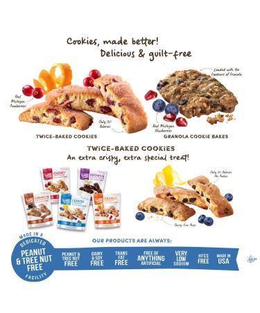 Cooper Street Cookies Chewy Granola Bakes - Blueberry Pomegranate, 12 Count - Buy Online on GoSupps.com