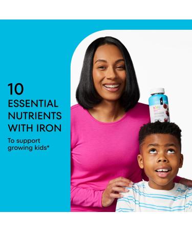 One A Day Kids Multivitamin with Iron Gummy Vitamin D Vitamin C E Zinc for Immune Support Gummy Vitamins Kids Multivitamin Gummies with Iron Cherry Flavor 60 Count (Packaging May Vary) - Buy Online on GoSupps.com