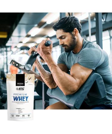 STC NUTRITION - Premium Whey - 80% whey native protein - Muscle growth maintenance and repair - Easy digestion - 30 Shakers - Doypack 750g - Buy Online on GoSupps.com