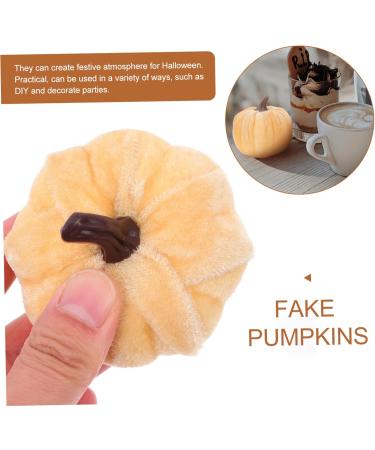 PRETYZOOM 10 Pcs Flannel Foam Pumpkin Fall Decorations for Home Pumpkin Simulation Mini Pumpkin Small Pumpkins Pumpkin Decor Decorative Pumpkins Halloween Pumpkins Bracelets Bulk Ornaments As Shownx4pcs 14X12.5X12.5CMx4pcs - Buy Online on GoSupps.com