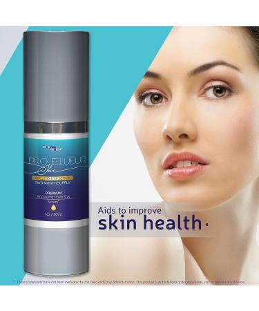 Pro Ellueur Skin Serum - Ageless Eye Serum | Two Month Supply - Reduce Wrinkles & Dark Circles - With Alpha Hydroxy Acids - Buy Online on GoSupps.com