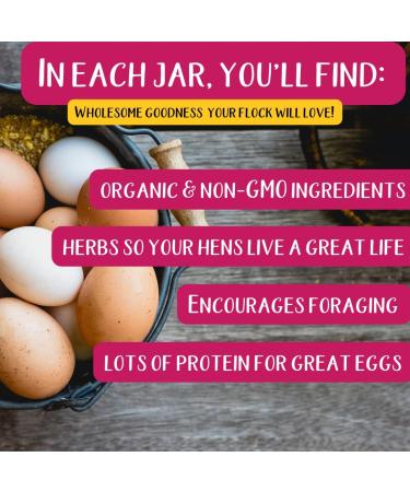Pampered Chicken Mama 5lb Vital Nutrients & Egg Booster for Poultry - Chicken Vitamins & Molting Supplement - Buy Online on GoSupps.com