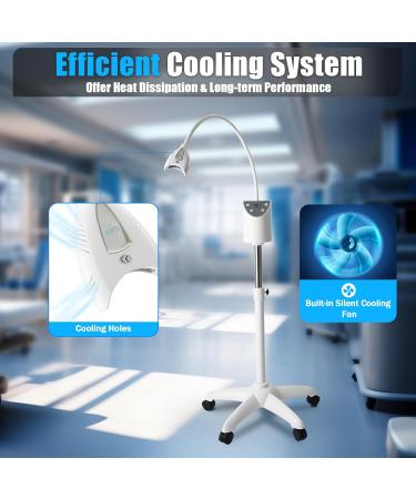 Teeth Whitening Light - Mobile Stand Dental LED Lamp for Effective Bleaching & Whitening (MD666) - Fast International Shipping - Buy Online on GoSupps.com