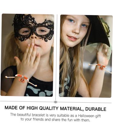 ABOOFAN 8 Pcs Halloween Bracelet Beads Bracelets Witch Bracelets Women Kid Halloween Bag Filler Pumpkin Pendant Bracelet Gemstone Beads Alloy Bracelets Alloy Fittings Gift Child Jewelry - Buy Online on GoSupps.com