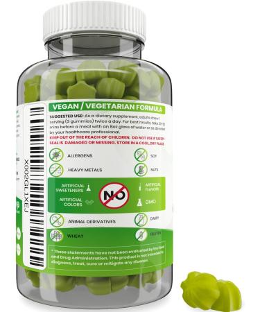 Fat Burning Gummies with Garcinia Cambogia, Green Coffee, Raspberry Ketones - Keto Friendly, Vegan, Sugar-Free - Appetite Suppressant - 2250mg/Day - Buy Online on GoSupps.com