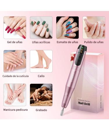 Beavorty Nail Drill Nail Shaper Electric Nail File Automatic Nail File Manicure Kit For Women Nail Salon Supplies Nail Tools For Manicure built-in aluminum alloy - Buy Online on GoSupps.com