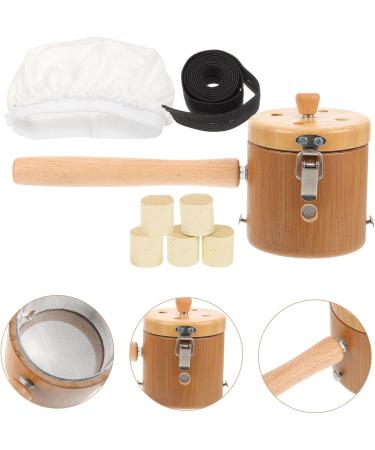 Beaupretty Hand Moxibuscy Tools Set - Metal Cander & Wood Tools for Chinese Moxibustion Massage - International Shipping Available - Buy Online on GoSupps.com