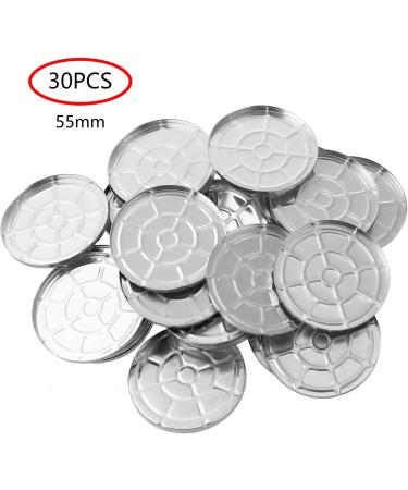 Buy MSEMIS 30-Piece Metal Sticker & Empty Aluminum Palette Set - Perfect for Eyeshadow & Makeup Organization - International Shipping Available - Buy Online on GoSupps.com
