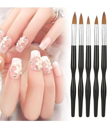 Nail Art Pen Brushes Set Nail Paint Design Pen Painting Nail Art Liner brush Manicure Tool Gel Polish Carving Drawing Painted Pen for Nail Salon Home Use Gift for Women Girl - Buy Online on GoSupps.com