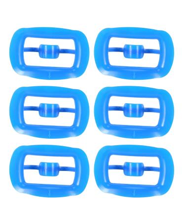 CRAKES 6pcs Series Soft Silicone Dental Spreader Intraoral Cheek Opener Cheek Opener Extended Orthodontics