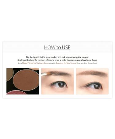 Kowonhye Eyebrow Brush 17 - Precision Brow Application | International Shipping Available - Buy Online on GoSupps.com