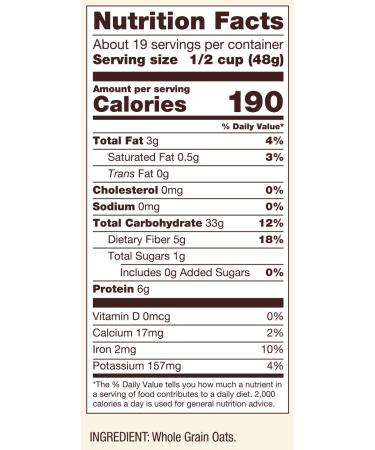 Buy Bob's Red Mill Old Fashioned Rolled Oats 32 Oz - Resealable Pack - Buy Online on GoSupps.com