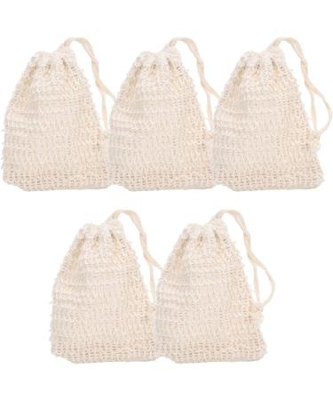 Exfoliating Massaging Soap Saver Bags Promotes Circulation Long-lasting Ramie Material - Buy Online on GoSupps.com