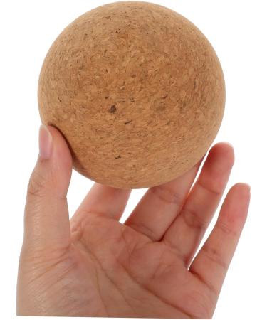 Hapinary Cork Yoga Ball - High Density Myofascial Massage Ball for Fitness - 100mm Gym Device - Buy Online on GoSupps.com
