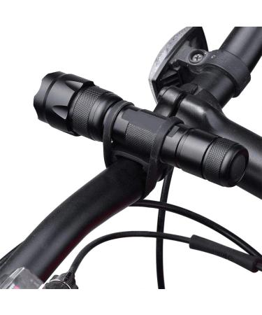 Elastic Flashlight Bracket - 5-Piece Silicone Bicycle Band | Multi-Purpose Holder for Flashlights Bottles & Phones - Buy Online on GoSupps.com