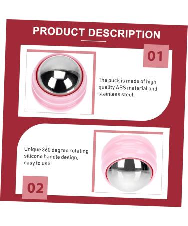 Beavorty Metal Cool Face Roller & Massage Ball - Heat & Cold Therapy Device for Glowing Skin & Fitness - Buy Online on GoSupps.com