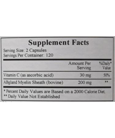 Buy Sphingolin Myelin Basic Protein | 240 Capsules for Cardiovascular Support - Buy Online on GoSupps.com