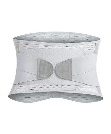 Lumbar Support Belt Adjustable Lumbar Brace Scoliosis Fitness Weight Lifting Squatting Hard Pulling Belt white XL