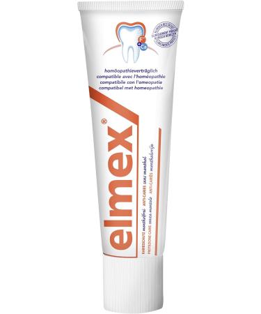 Buy Elmex Menthol-Free Toothpaste - Pack of 2 (2 x 75 ml) | International Shipping Available - Buy Online on GoSupps.com